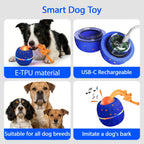 Smart Interactive Dog Ball Automatic Rolling Bouncing Pet Toy