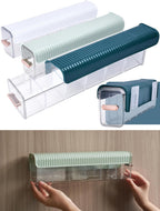 Wall Mounted Storage Box, Set of 3, Hole‑Free Installation